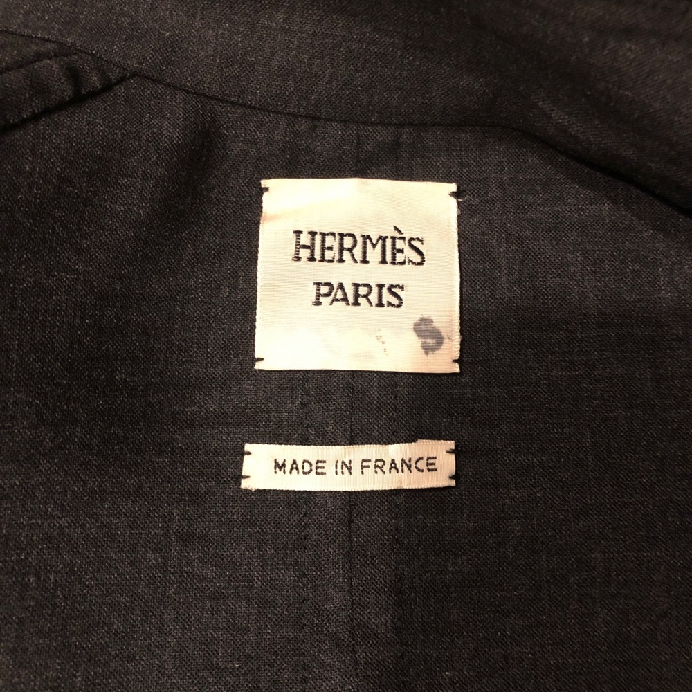 Hermès Virgin Wool Skirt Suit sz 40- NWOT - Picture 8 of 8